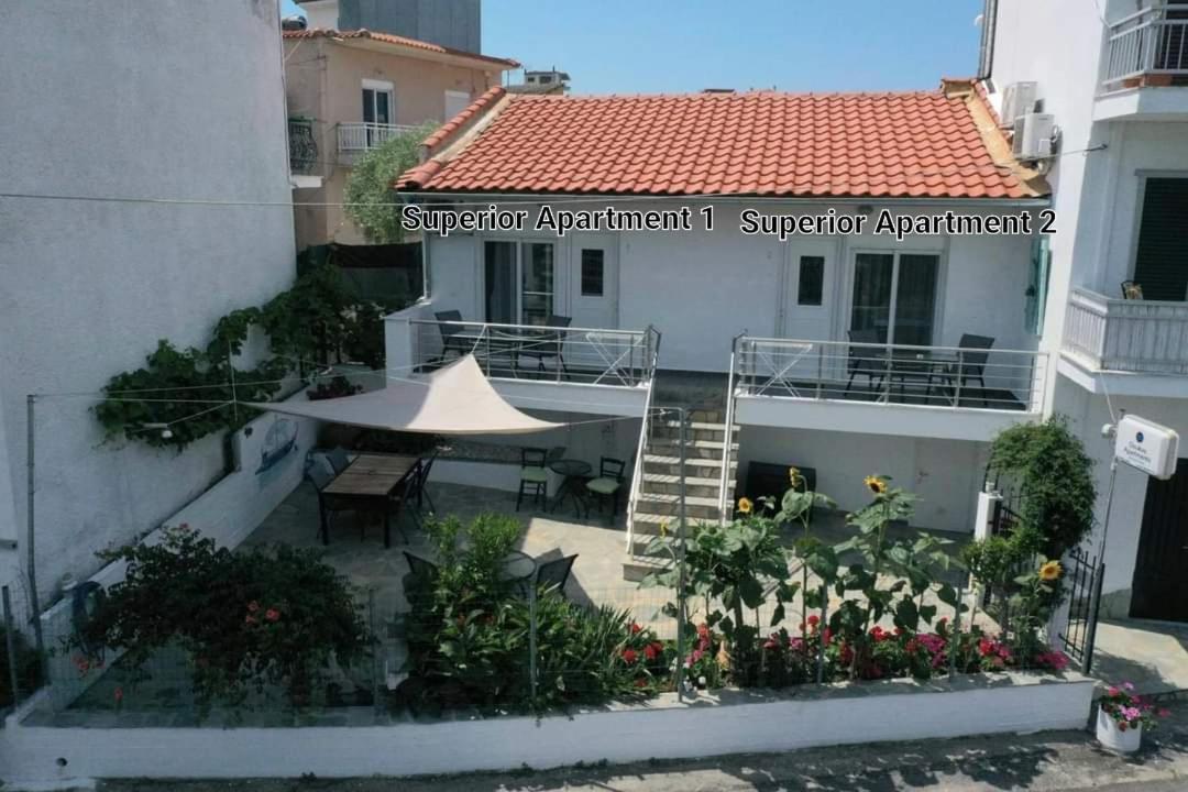 Doukas Apartments & Studios Skála Marión Eksteriør bilde